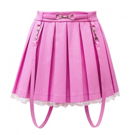 FALDA LITTLE POLIPIEL ROSA